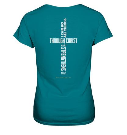 Phil 4,13 - I can do - Kreuz - Ladies Premium Shirt