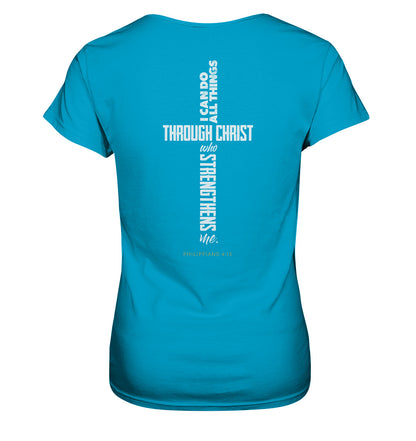 Phil 4,13 - I can do - Kreuz - Ladies Premium Shirt