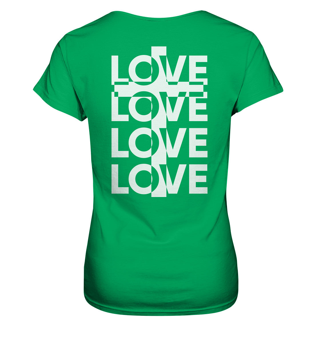 Joh 15,13 - LOVE - Kreuz - Ladies Premium Shirt