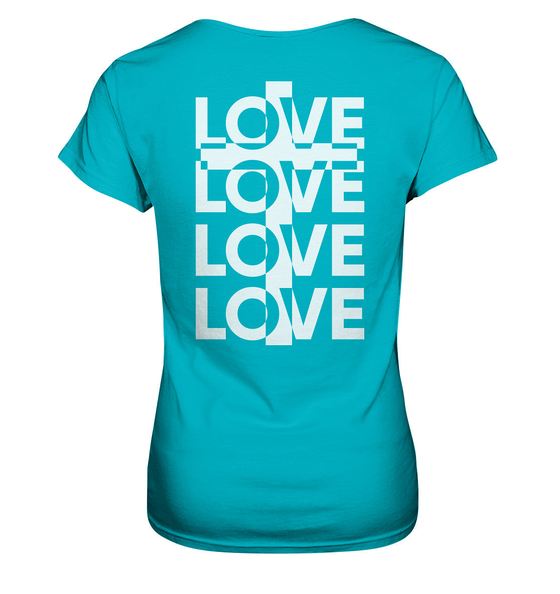 Joh 15,13 - LOVE - Kreuz - Ladies Premium Shirt