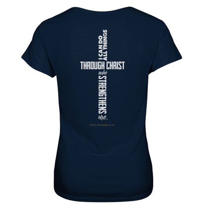 Phil 4,13 - I can do - Kreuz - Ladies Premium Shirt