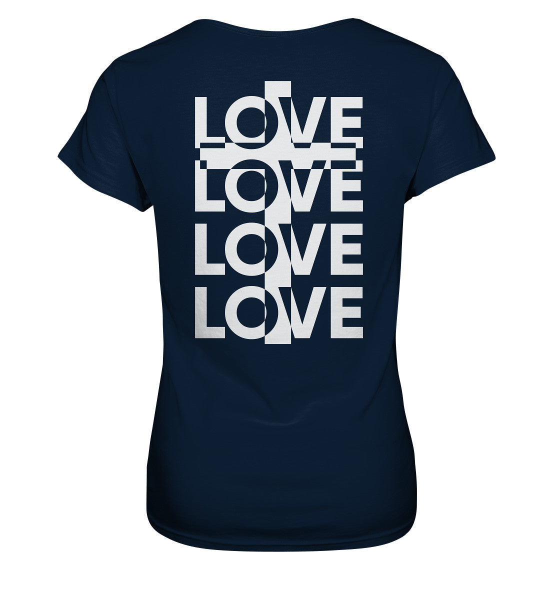 Joh 15,13 - LOVE - Kreuz - Ladies Premium Shirt