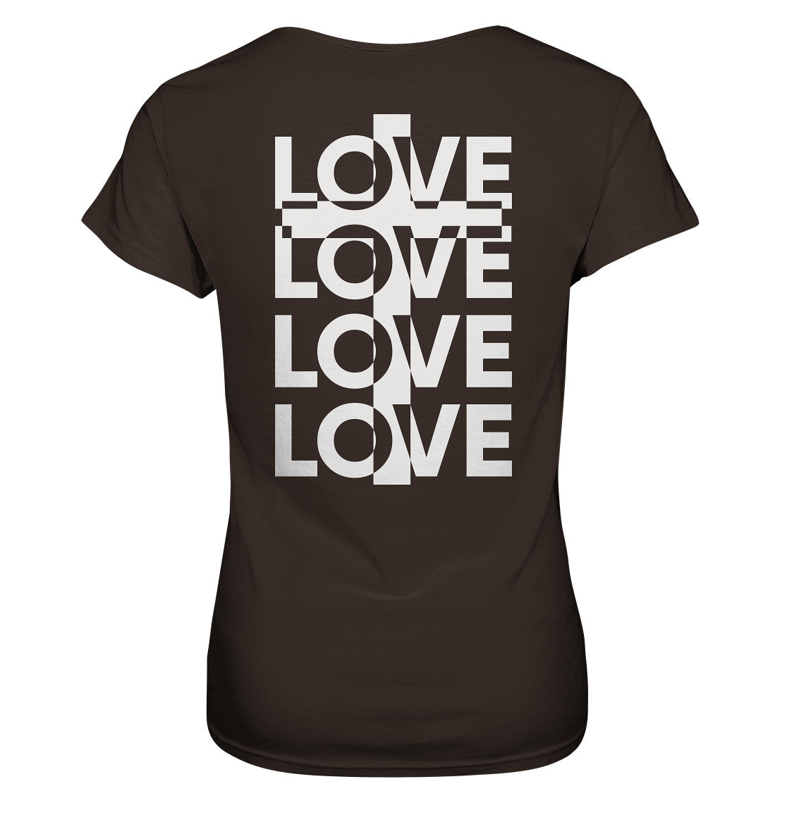 Joh 15,13 - LOVE - Kreuz - Ladies Premium Shirt