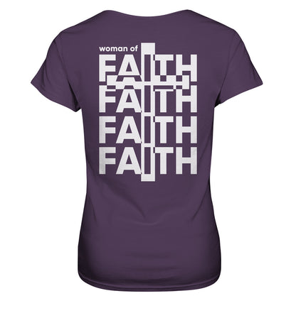 Woman of Faith - Ladies Premium Shirt