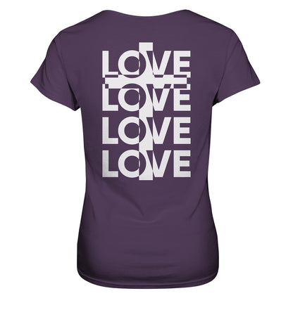 Joh 15,13 - LOVE - Kreuz - Ladies Premium Shirt