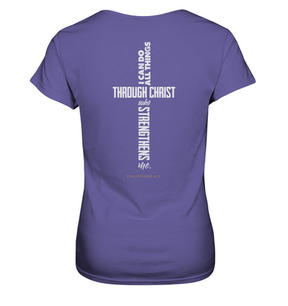 Phil 4,13 - I can do - Kreuz - Ladies Premium Shirt