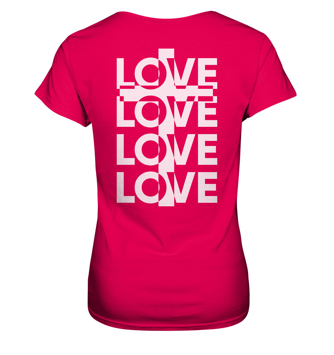 Joh 15,13 - LOVE - Kreuz - Ladies Premium Shirt