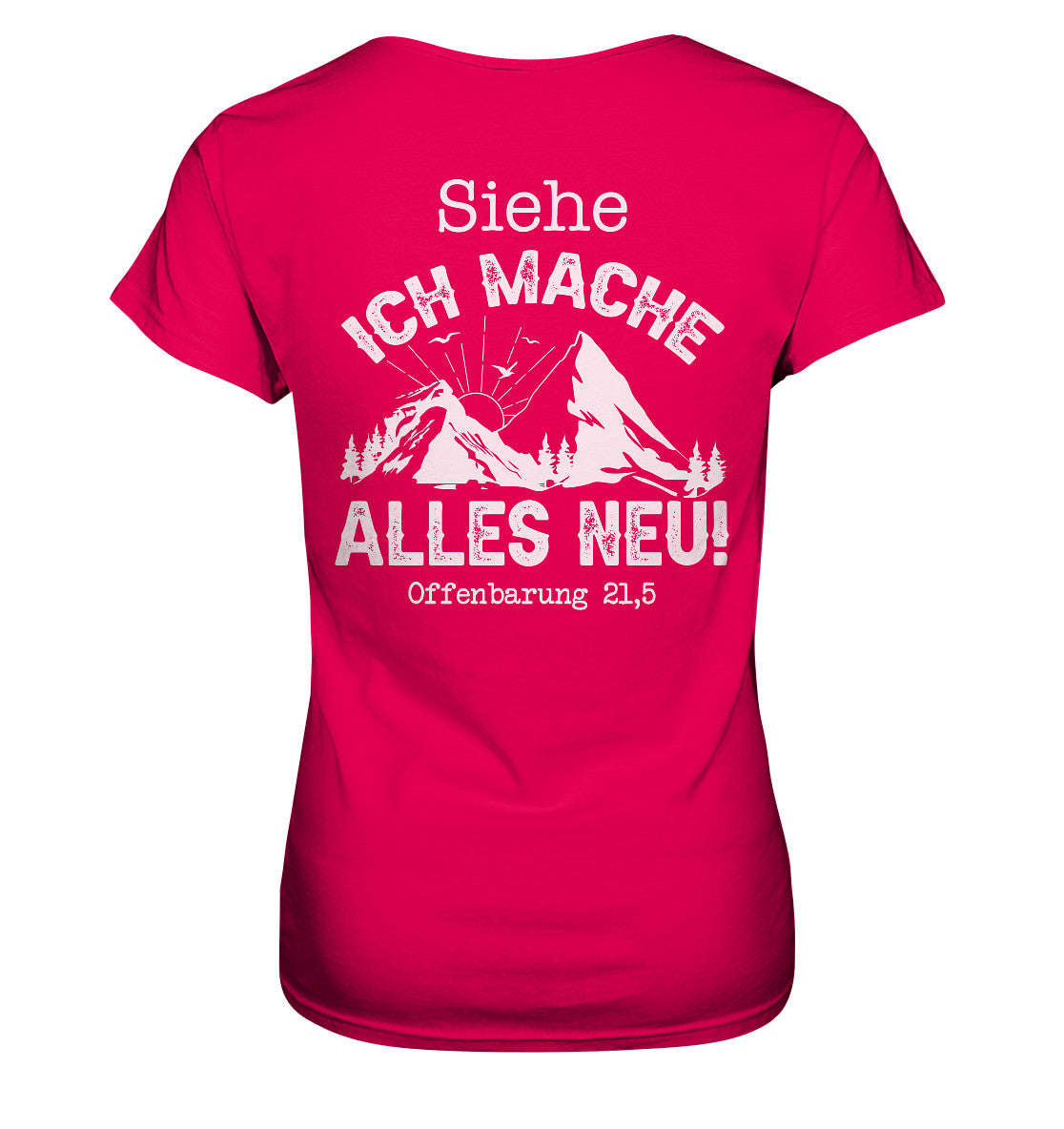 Offb 21,5 - Alles neu - Rückenprint - Ladies Premium Shirt