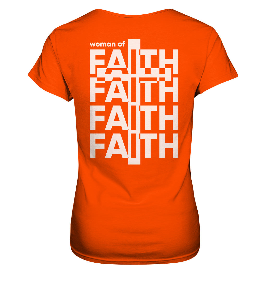 Woman of Faith - Ladies Premium Shirt