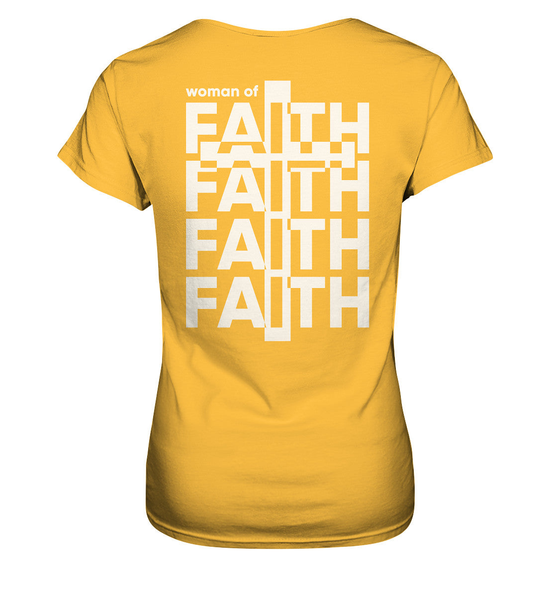 Woman of Faith - Ladies Premium Shirt