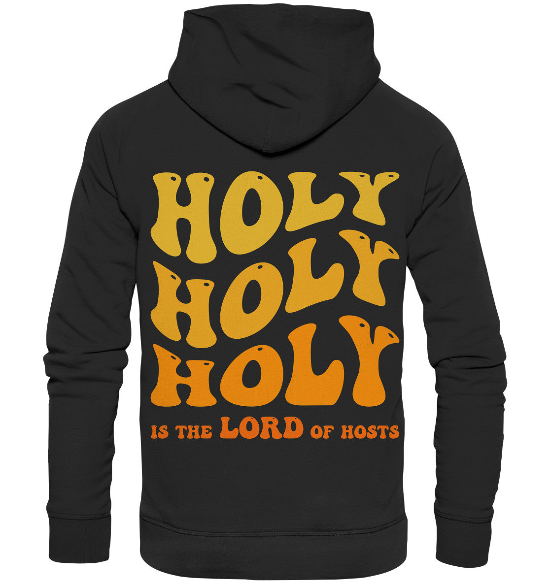 Jes 6,3 - Holy, Holy, Holy - Organic Basic Hoodie