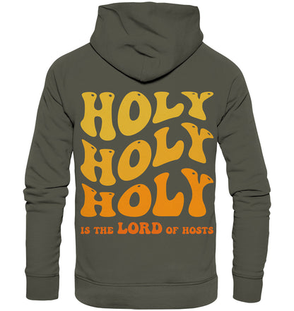 Jes 6,3 - Holy, Holy, Holy - Organic Basic Hoodie