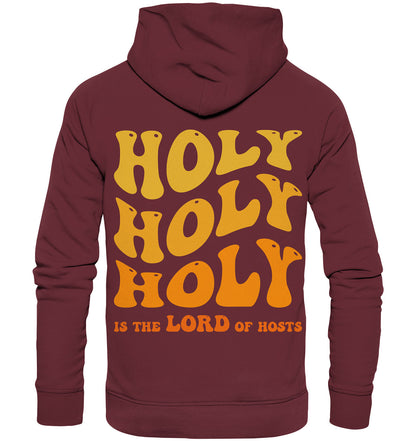 Jes 6,3 - Holy, Holy, Holy - Organic Basic Hoodie