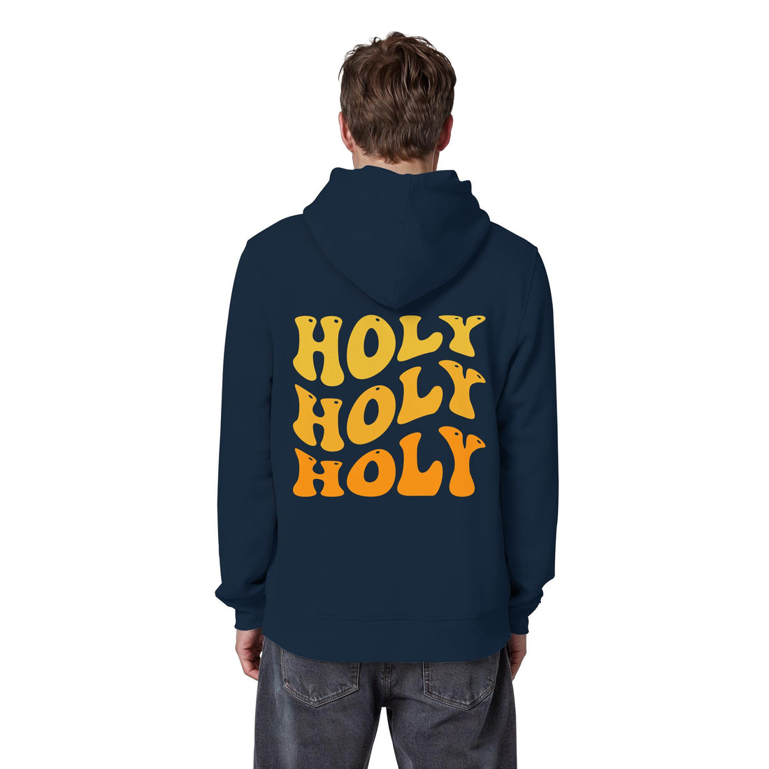 Jes 6,3 / Offb 4,8 - Holy, holy, holy - Organic Hoodie