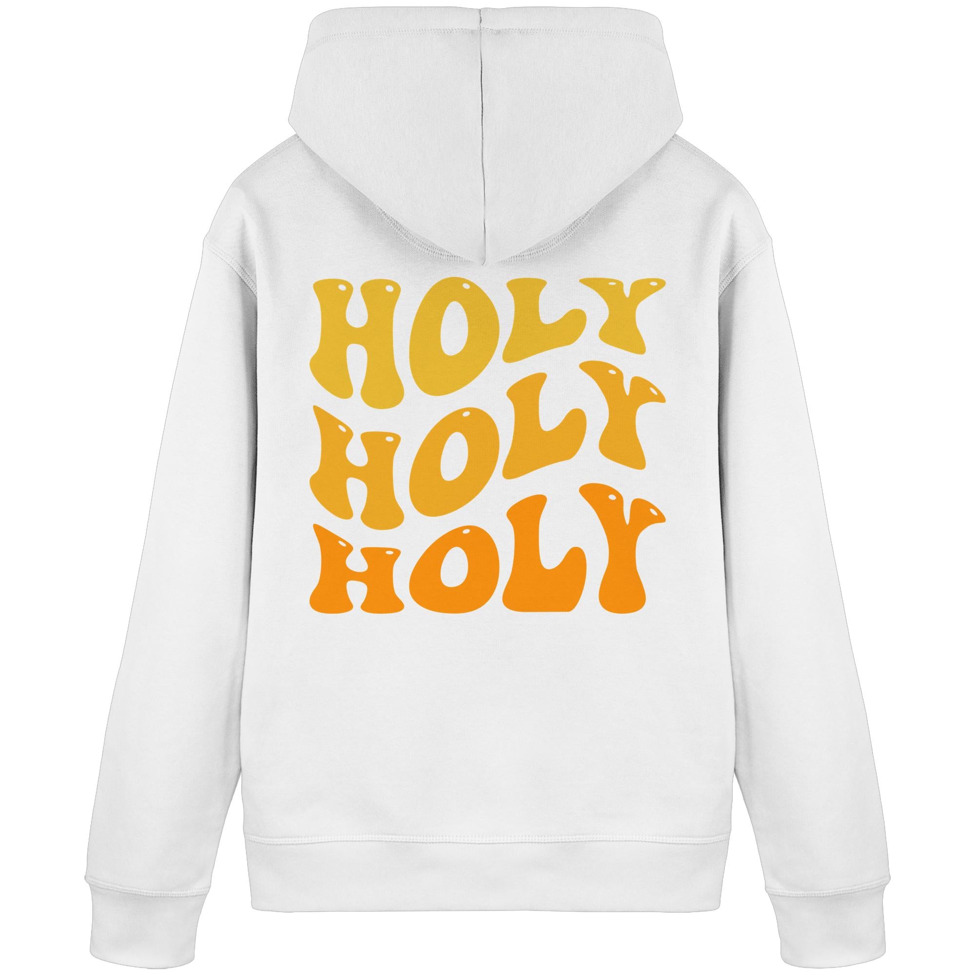 Jes 6,3 / Offb 4,8 - Holy, holy, holy - Organic Hoodie