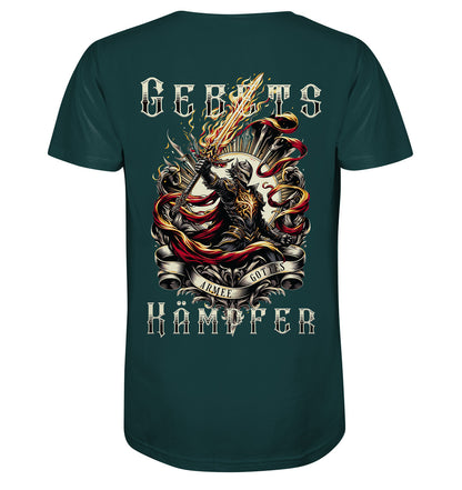 Eph 6 / 1.Thess 5,17 - Gebetskämpfer - Rückenprint - Organic Shirt