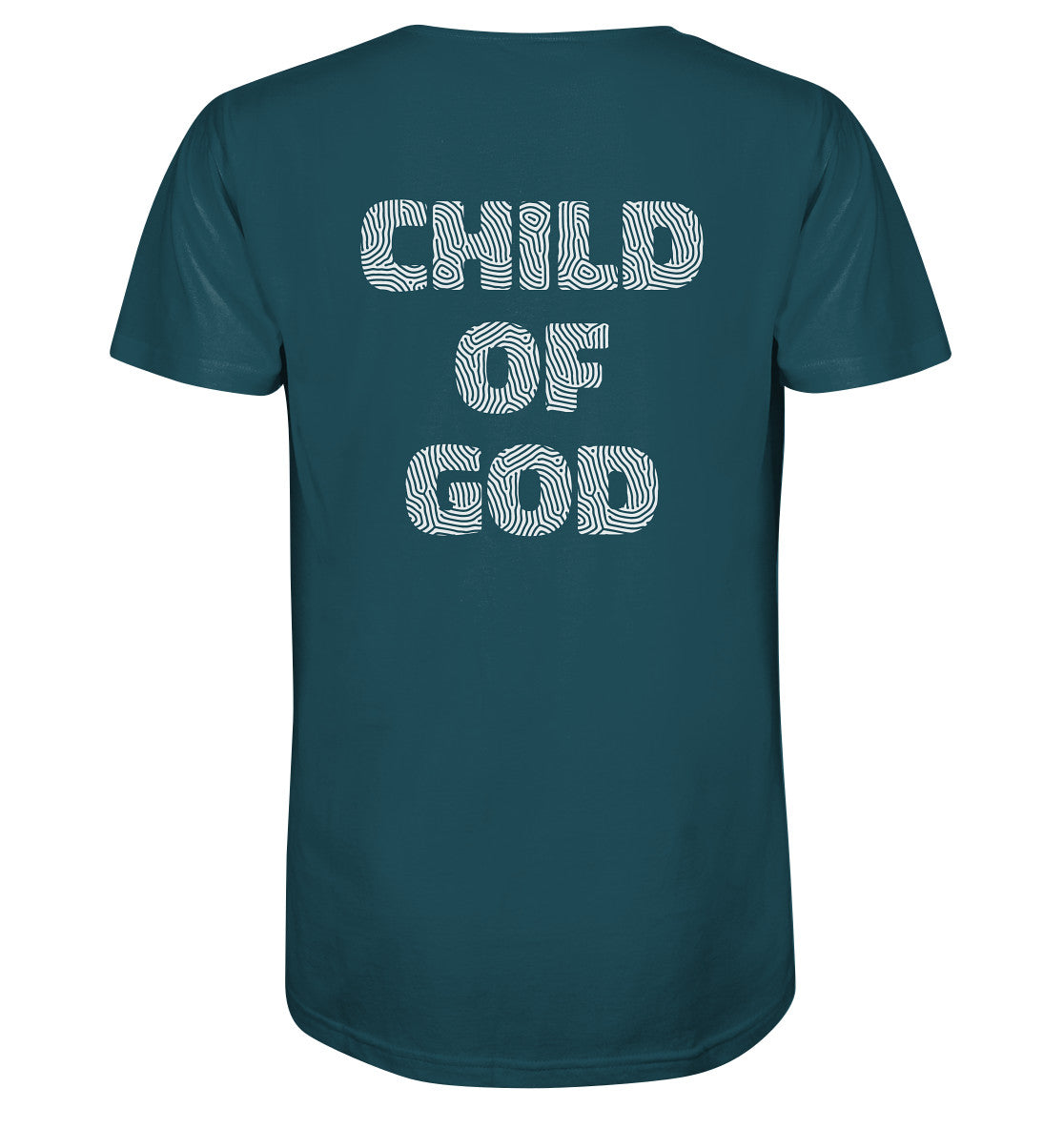 Joh 1,12 / Gal 3,26 - Child of God - Rückenprint - Organic Shirt