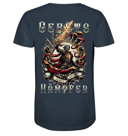 Eph 6 / 1.Thess 5,17 - Gebetskämpfer - Rückenprint - Organic Shirt