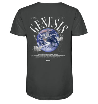 1.Mo 1,1-3 - GENESIS - Rückenprint - Organic Shirt
