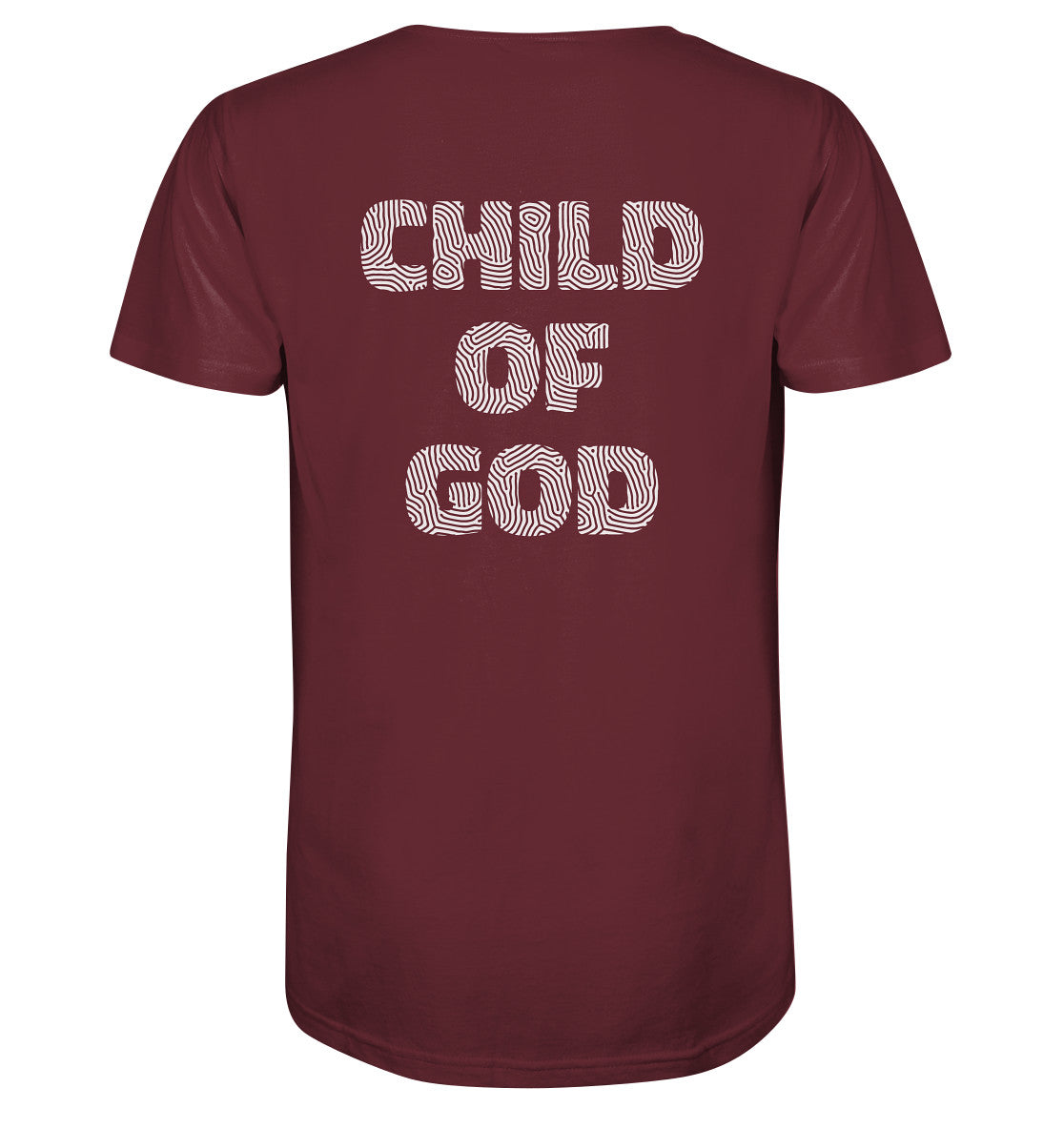 Joh 1,12 / Gal 3,26 - Child of God - Rückenprint - Organic Shirt