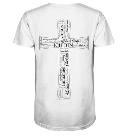 Namen Gottes - Kreuz - Organic Shirt