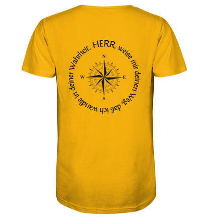 Ps 86,11 - Kompassrose - Organic Shirt