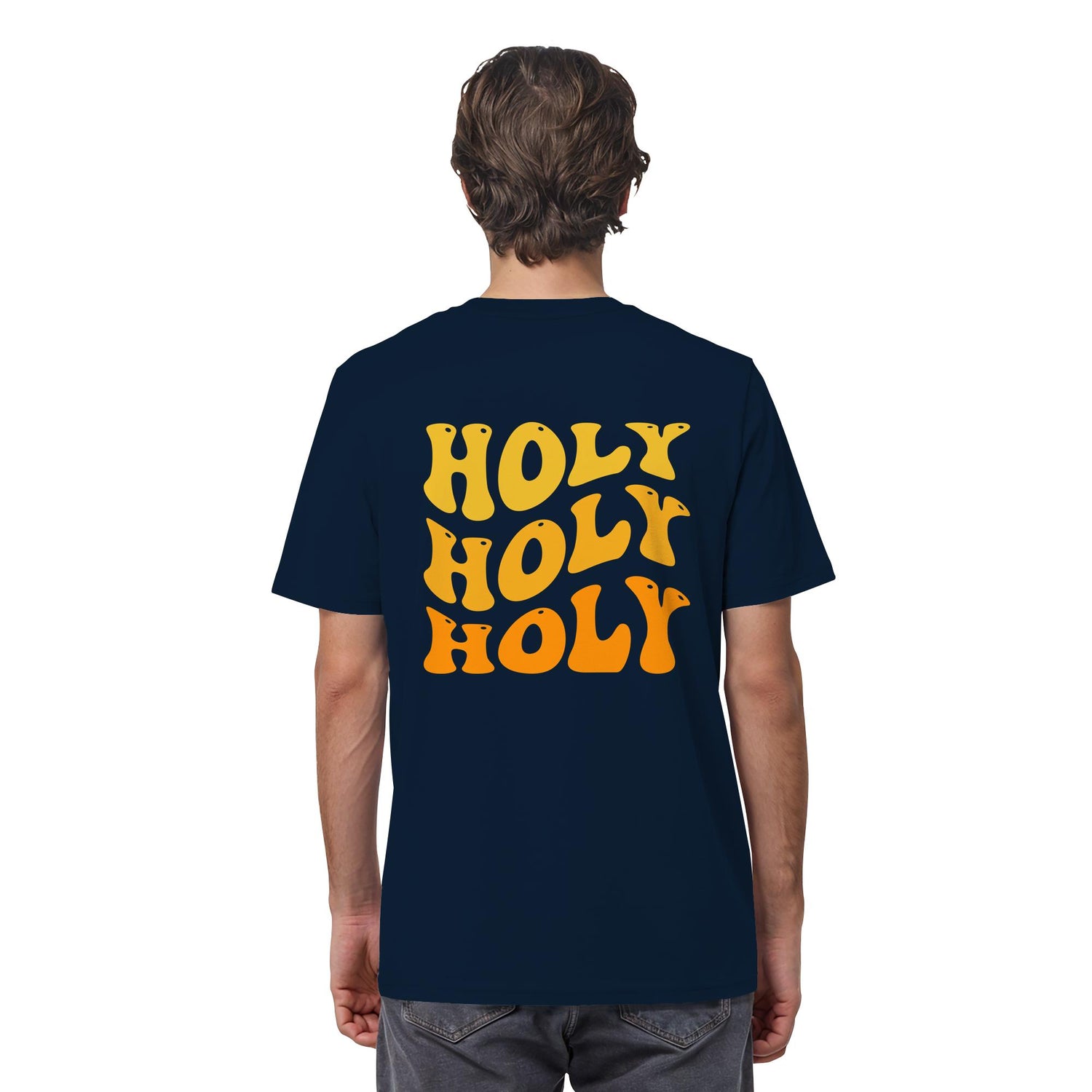Jes 6,3 / Offb 4,8 - Holy, holy, holy - Organic Shirt