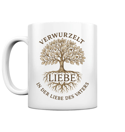 Verwurzelt in der Liebe - Tasse glossy
