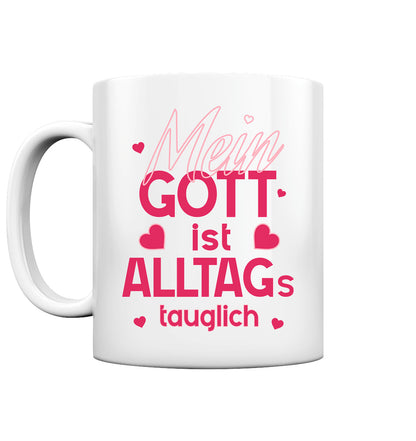 Alltagstauglich - Tasse glossy