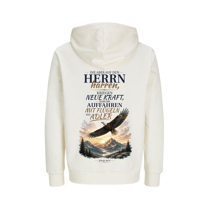 Jesaja 40,31 – Adler | Bio Hoodie