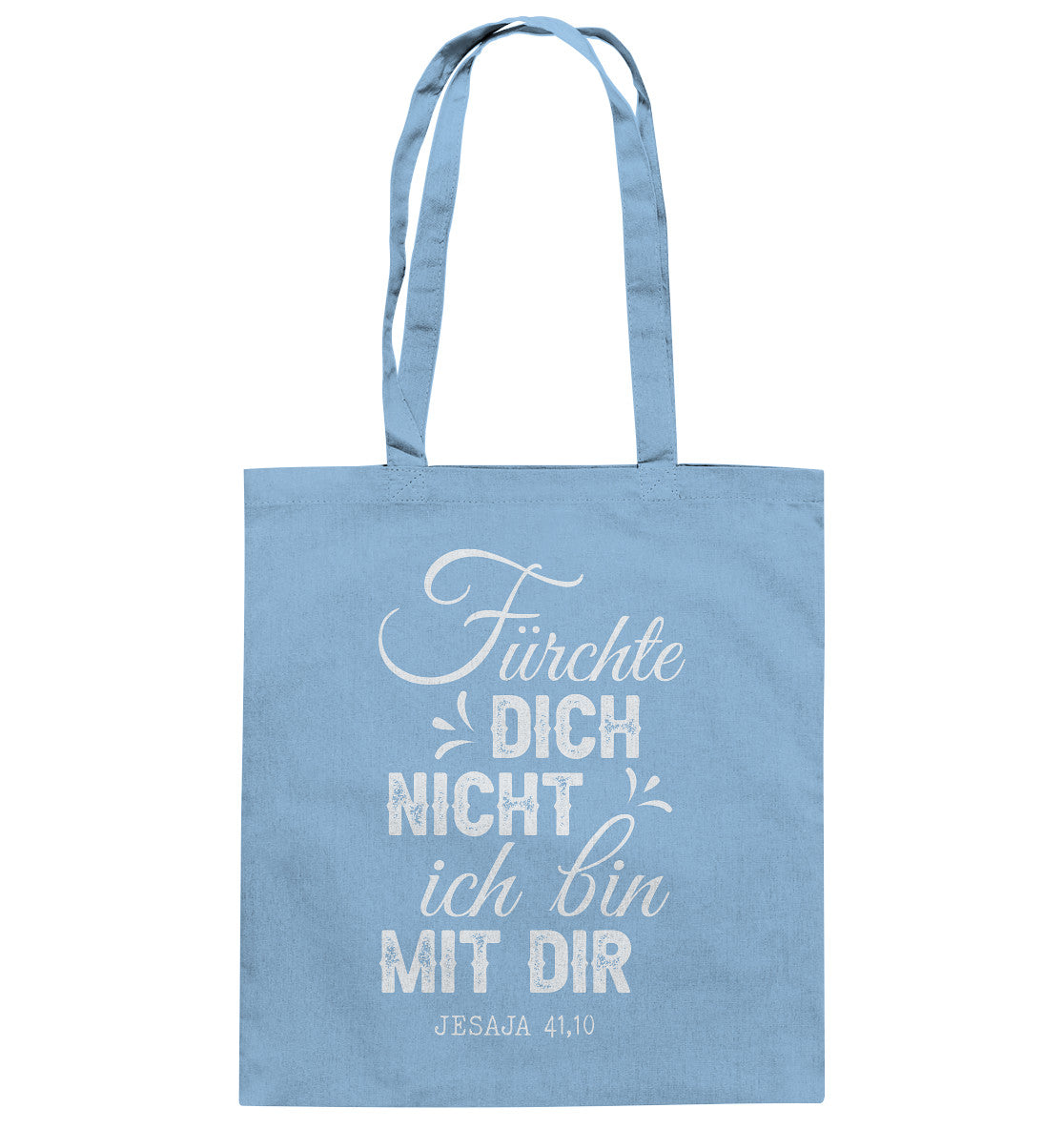 Jes 41,10 - Fürchte dich nicht (2) - Baumwolltasche