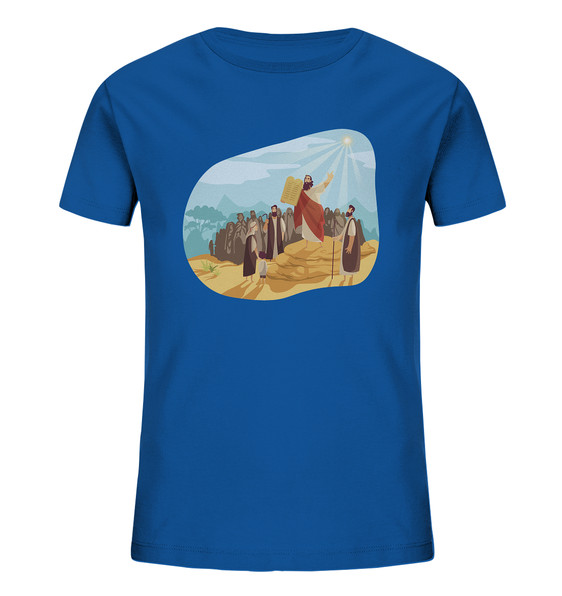 2.Mo 31,18 - Tafeln des Zeugnisses - Kids - Organic T-Shirt