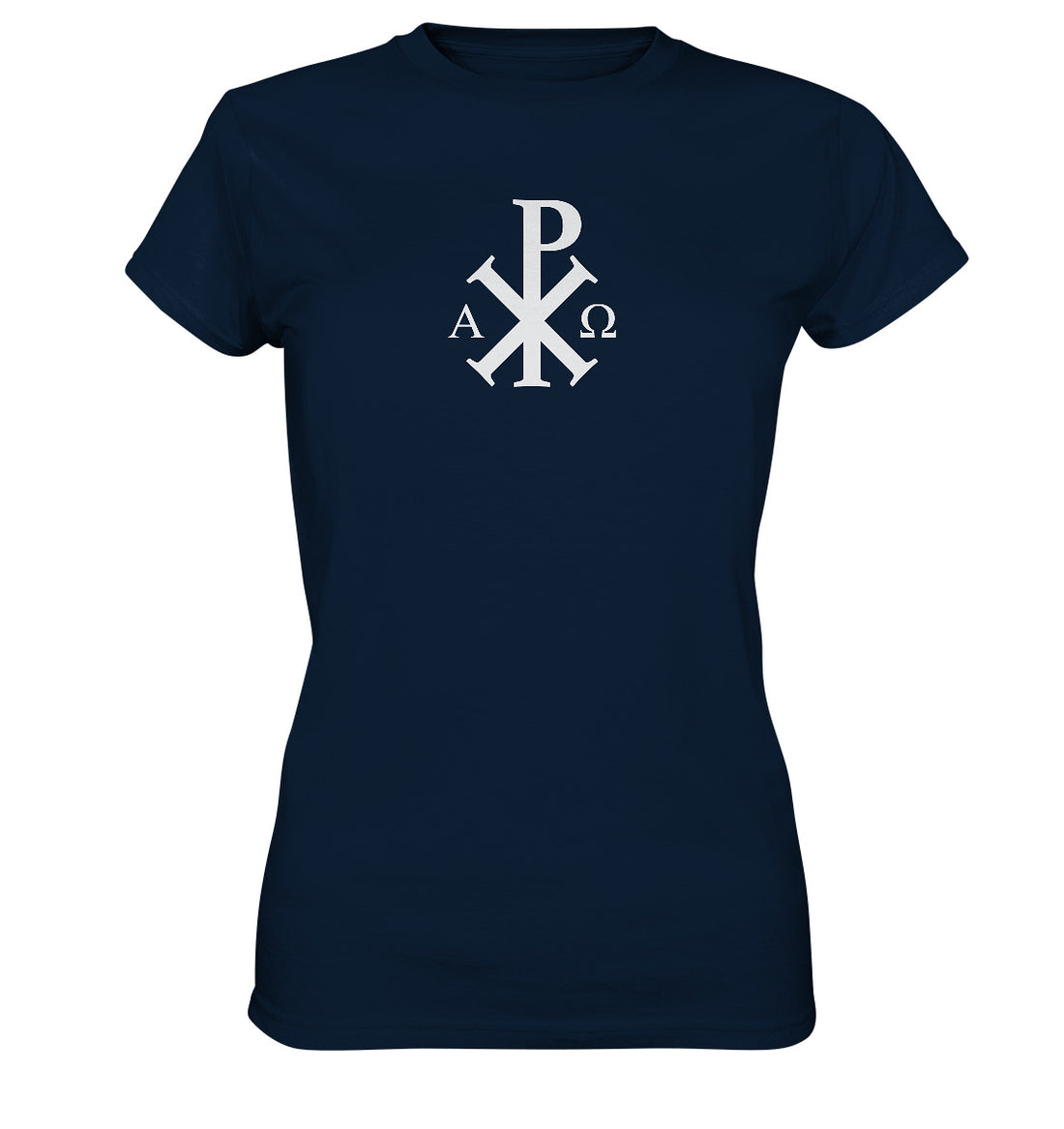 Offb 1,8 - Chi Rho - Alpha &amp; Omega - Ladies Premium Shirt