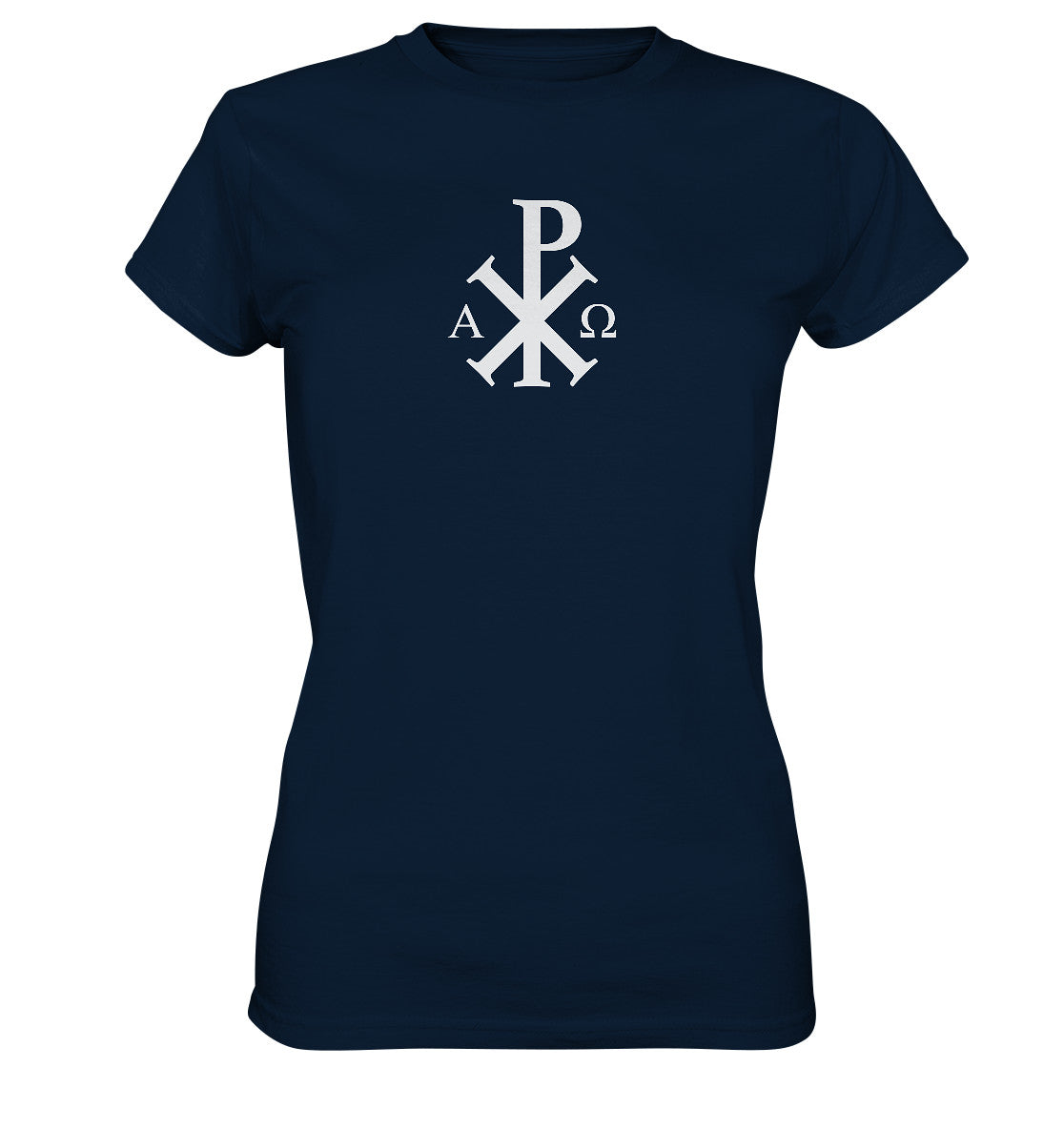 Offb 1,8 - Chi Rho - Alpha &amp; Omega - Ladies Premium Shirt