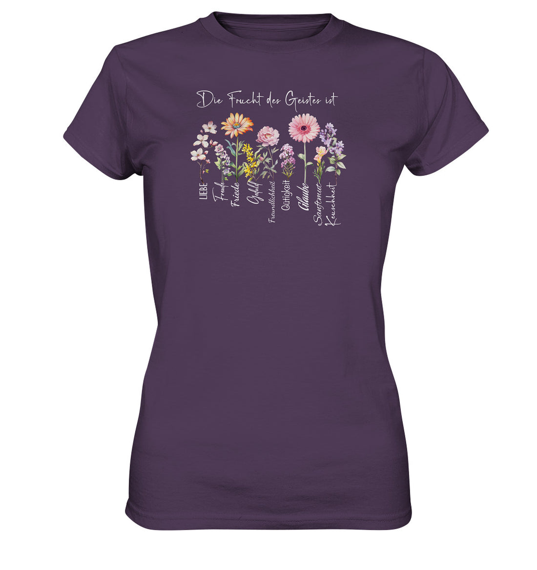 Gal 5,22 - Frucht des Geistes - Ladies Premium Shirt