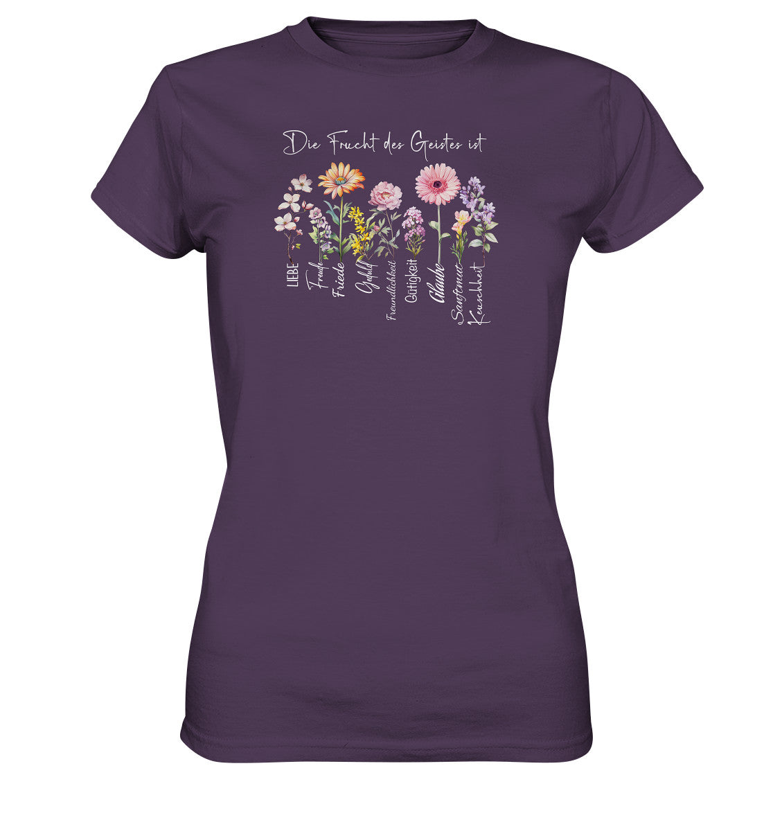 Gal 5,22 - Frucht des Geistes - Ladies Premium Shirt