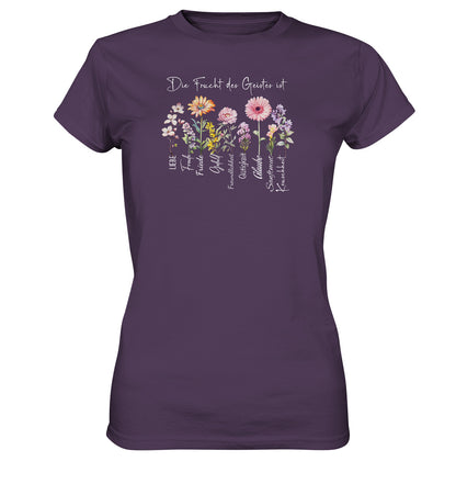 Gal 5,22 - Frucht des Geistes - Ladies Premium Shirt
