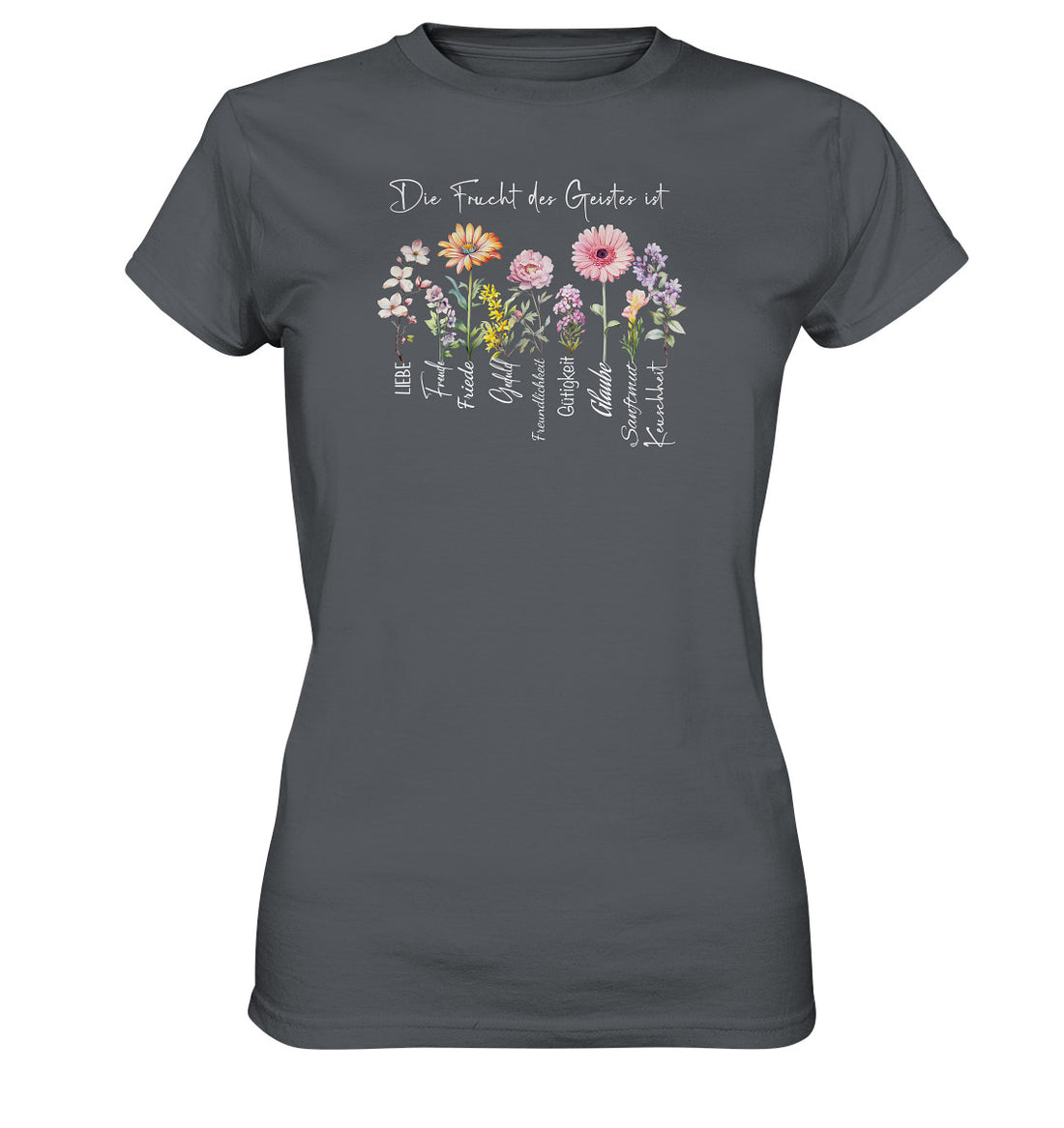 Gal 5,22 - Frucht des Geistes - Ladies Premium Shirt