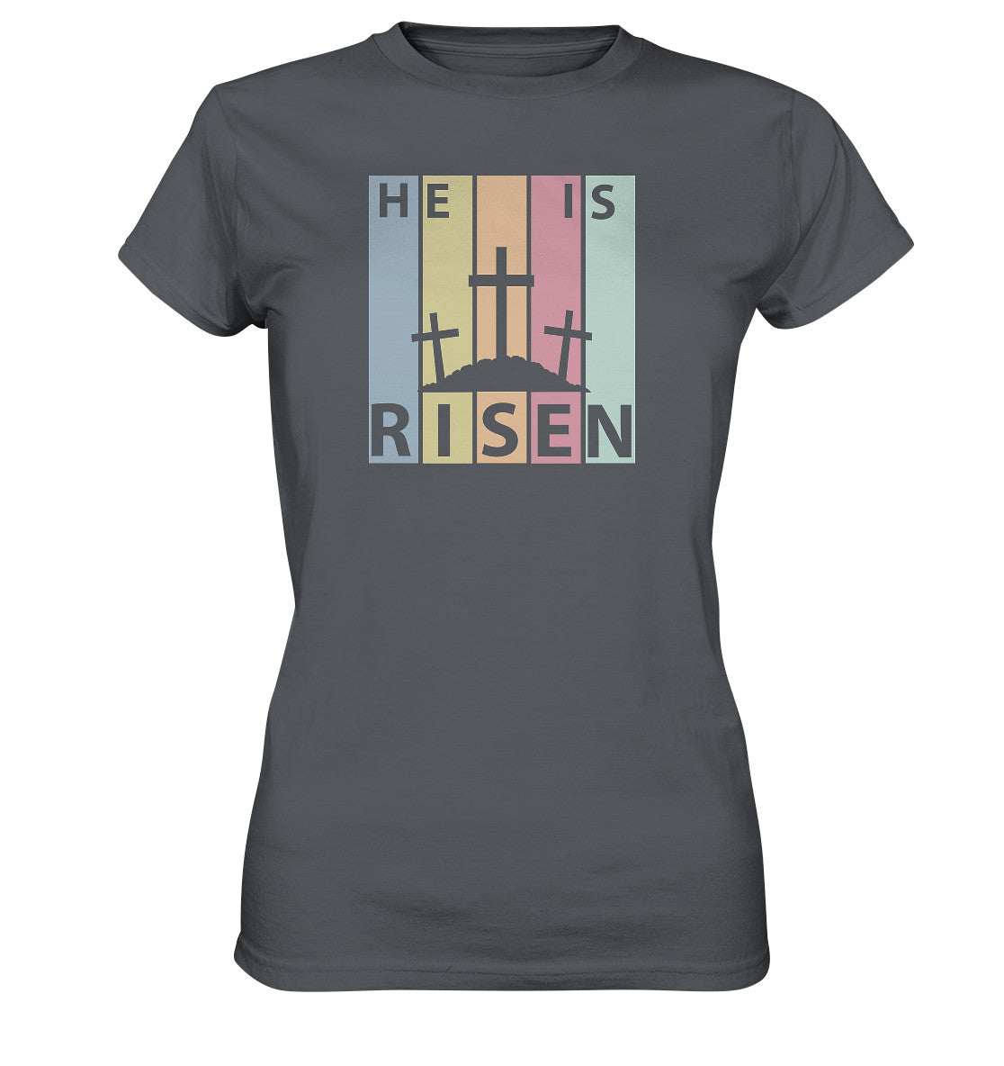 Lk 24,34 - He is risen - Ladies Premium Shirt