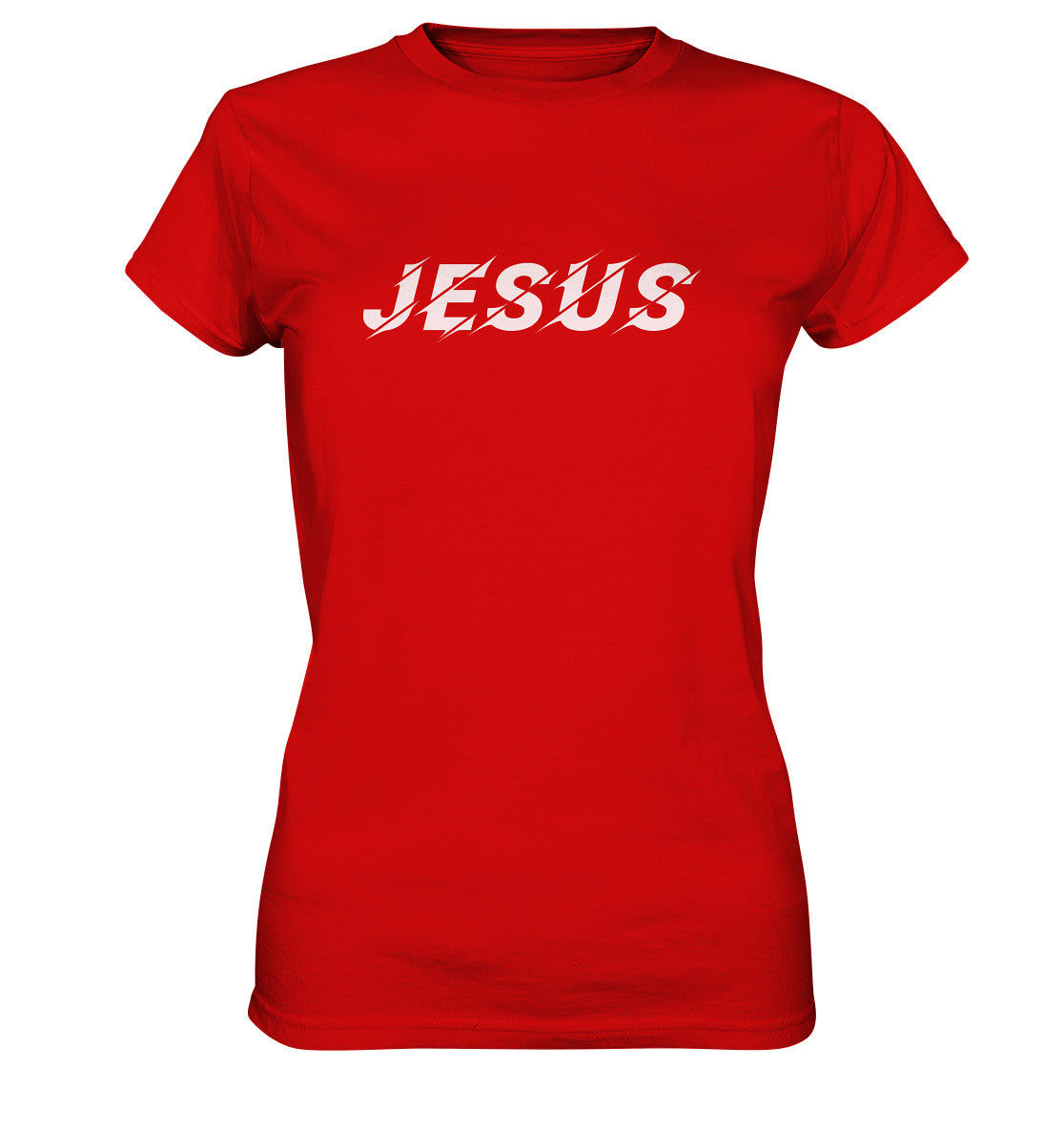 JESUS Weiß - Ladies Premium Shirt
