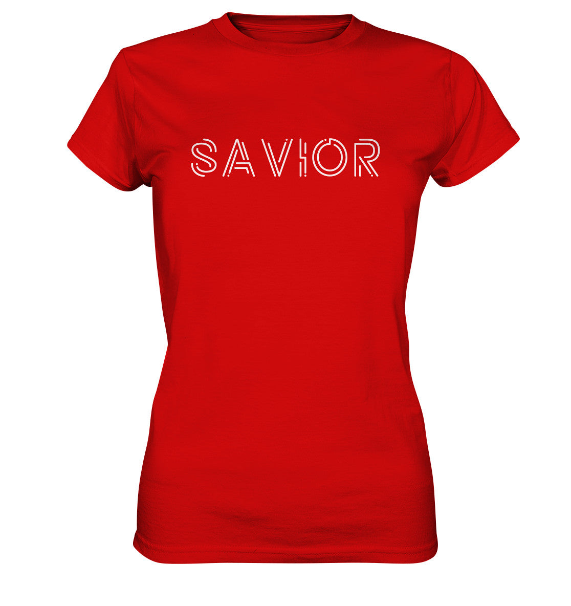 1.Joh 4,14 - SAVIOR - Ladies Premium Shirt