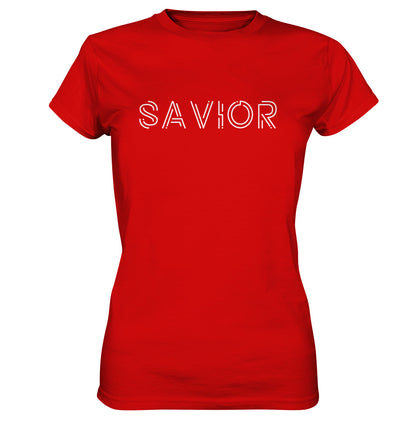 1.Joh 4,14 - SAVIOR - Ladies Premium Shirt