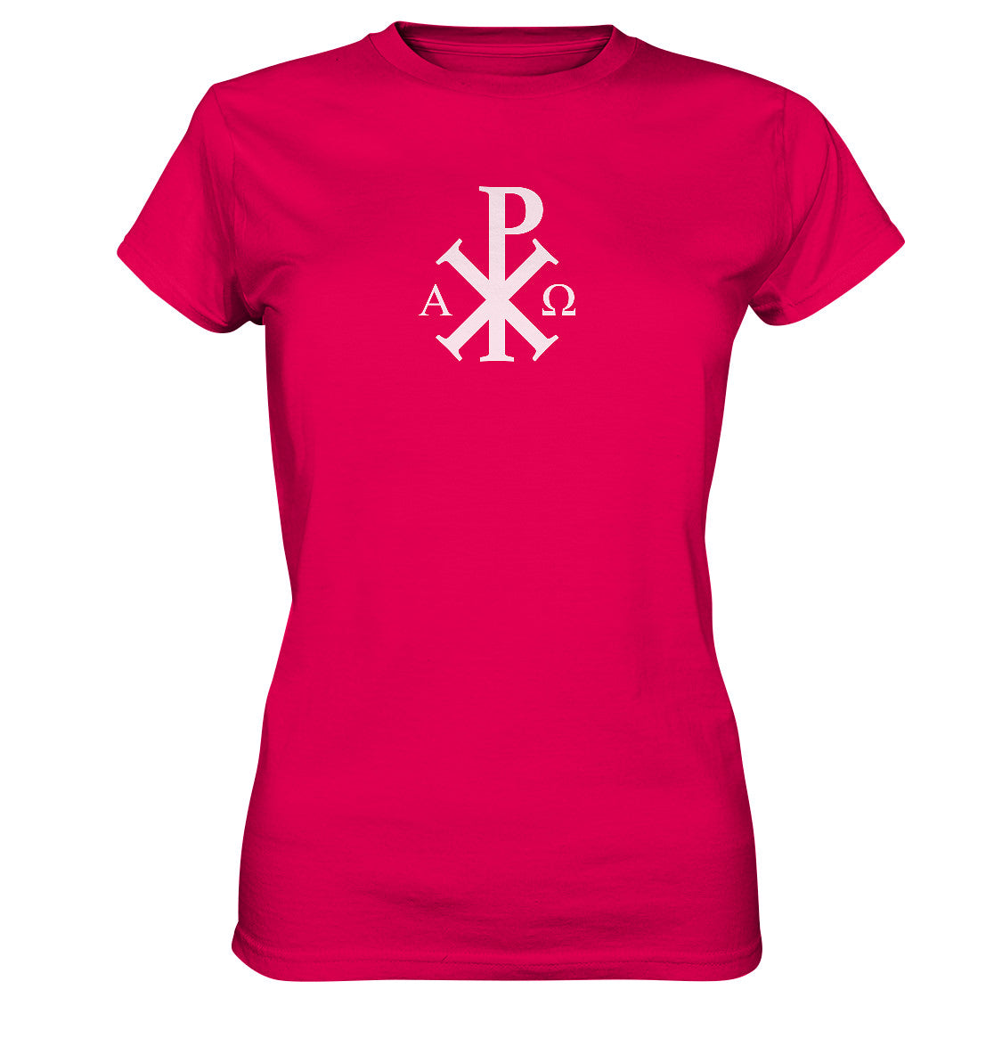 Offb 1,8 - Chi Rho - Alpha &amp; Omega - Ladies Premium Shirt
