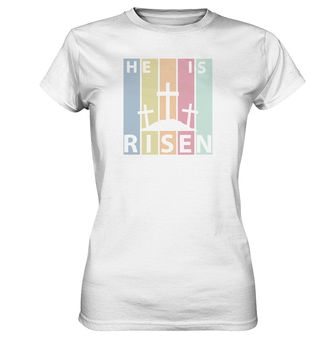 Lk 24,34 - He is risen - Ladies Premium Shirt