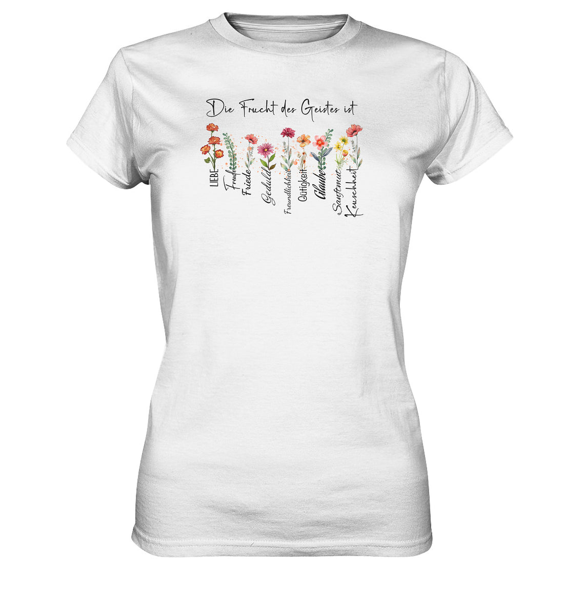 Gal 5,22 - Frucht des Geistes (2) - Ladies Premium Shirt