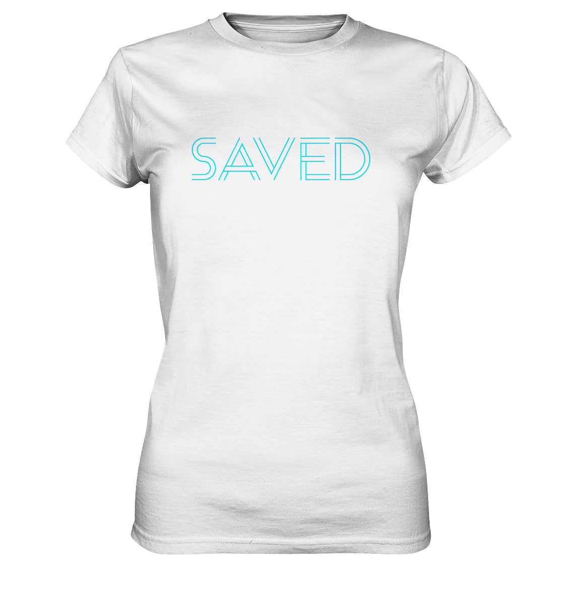 Eph 2,8 - SAVED Design 2 - Ladies Premium Shirt
