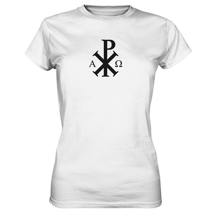 Offb 1,8 - Chi Rho - Alpha &amp; Omega - Ladies Premium Shirt