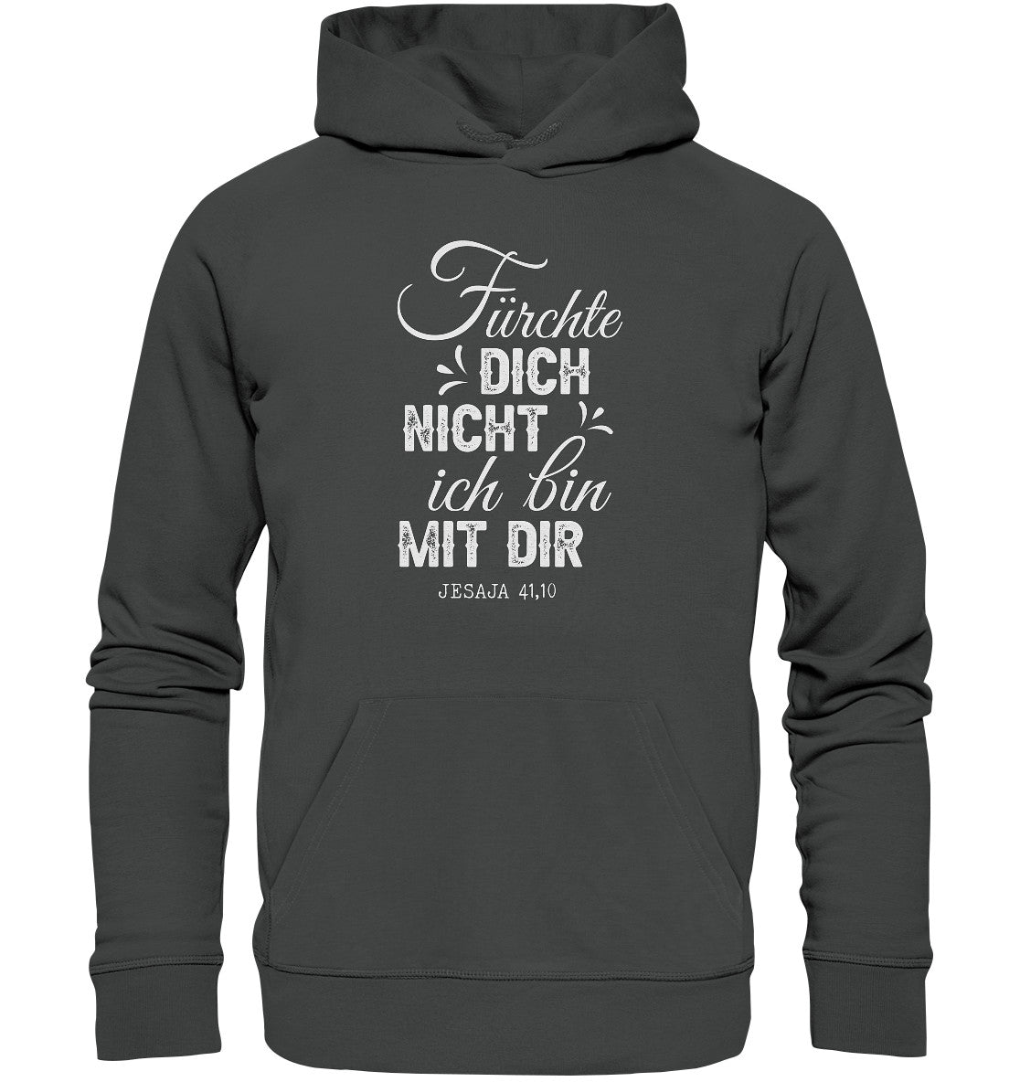 Jes 41,10 - Fürchte dich nicht (2) - Organic Basic Hoodie