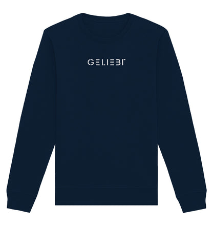 Jer 31,3 - GELIEBT -Schriftzug - Organic Basic Unisex Sweatshirt
