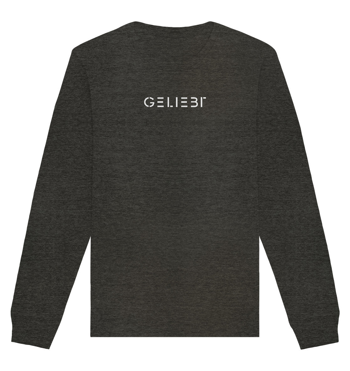 Jer 31,3 - GELIEBT -Schriftzug - Organic Basic Unisex Sweatshirt